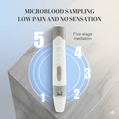 Smart Glucose Monitoring Device – Bluetooth-Enabled Health Tracking System