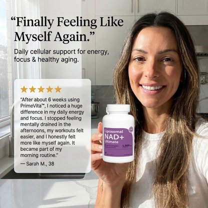 10-in-1 Liposomal NAD+ Support Complex Daily Antioxidant Supplement