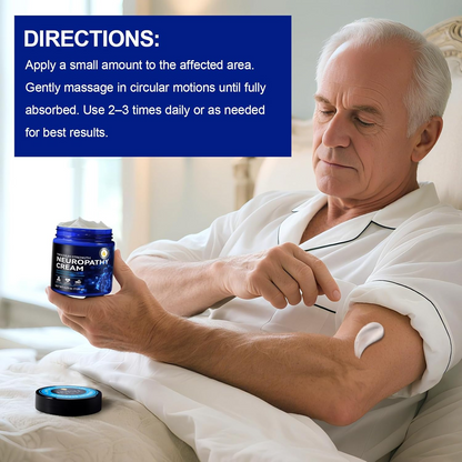 Neuropathy Care Cream – Extra Strength Plant-Based Comfort Cream (4oz)