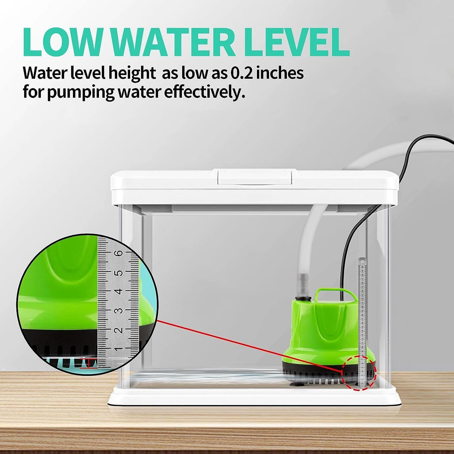 Quiet Submersible Aquarium Pond & Fish Tank Water Pump